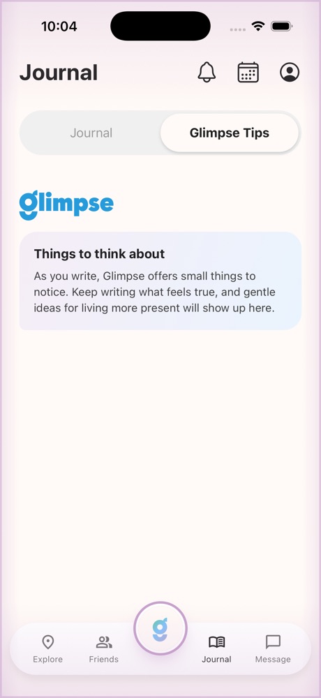 Glimpse Tips