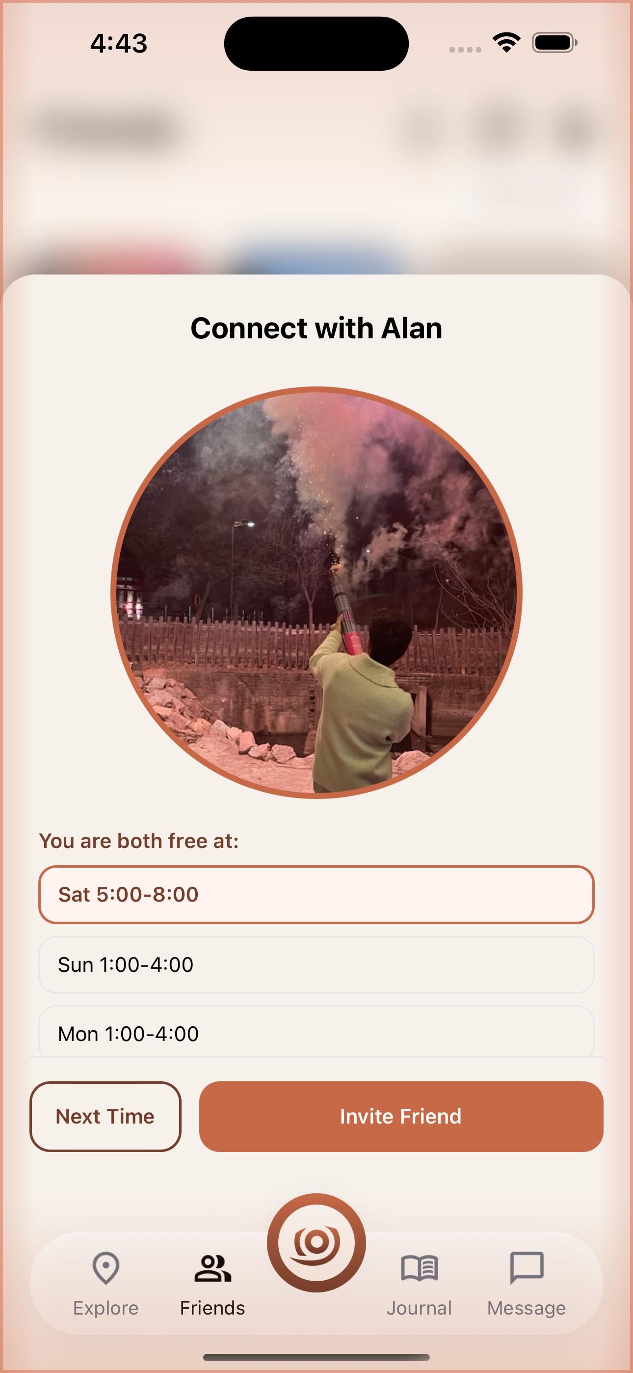 Glimpse Social Feature Preview